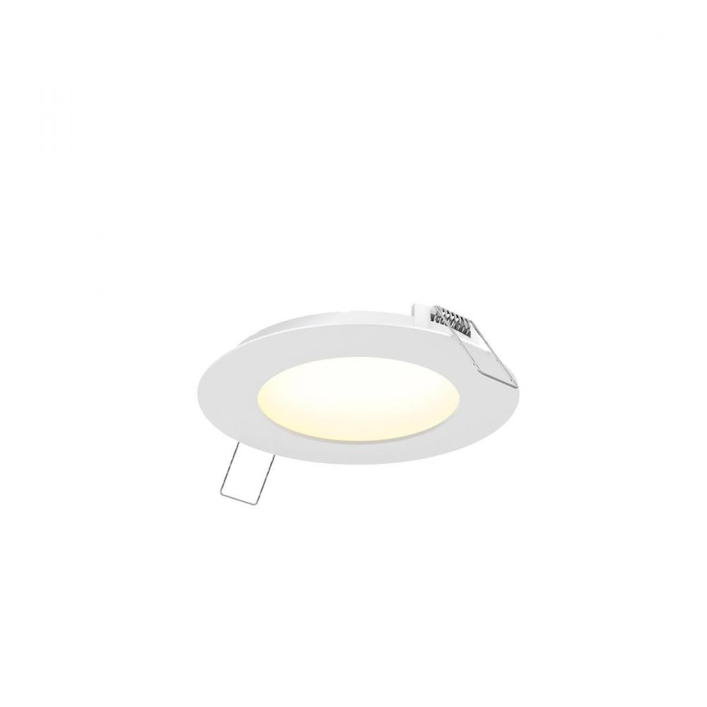 4 Inch Round CCT LED Recessed Panel Light