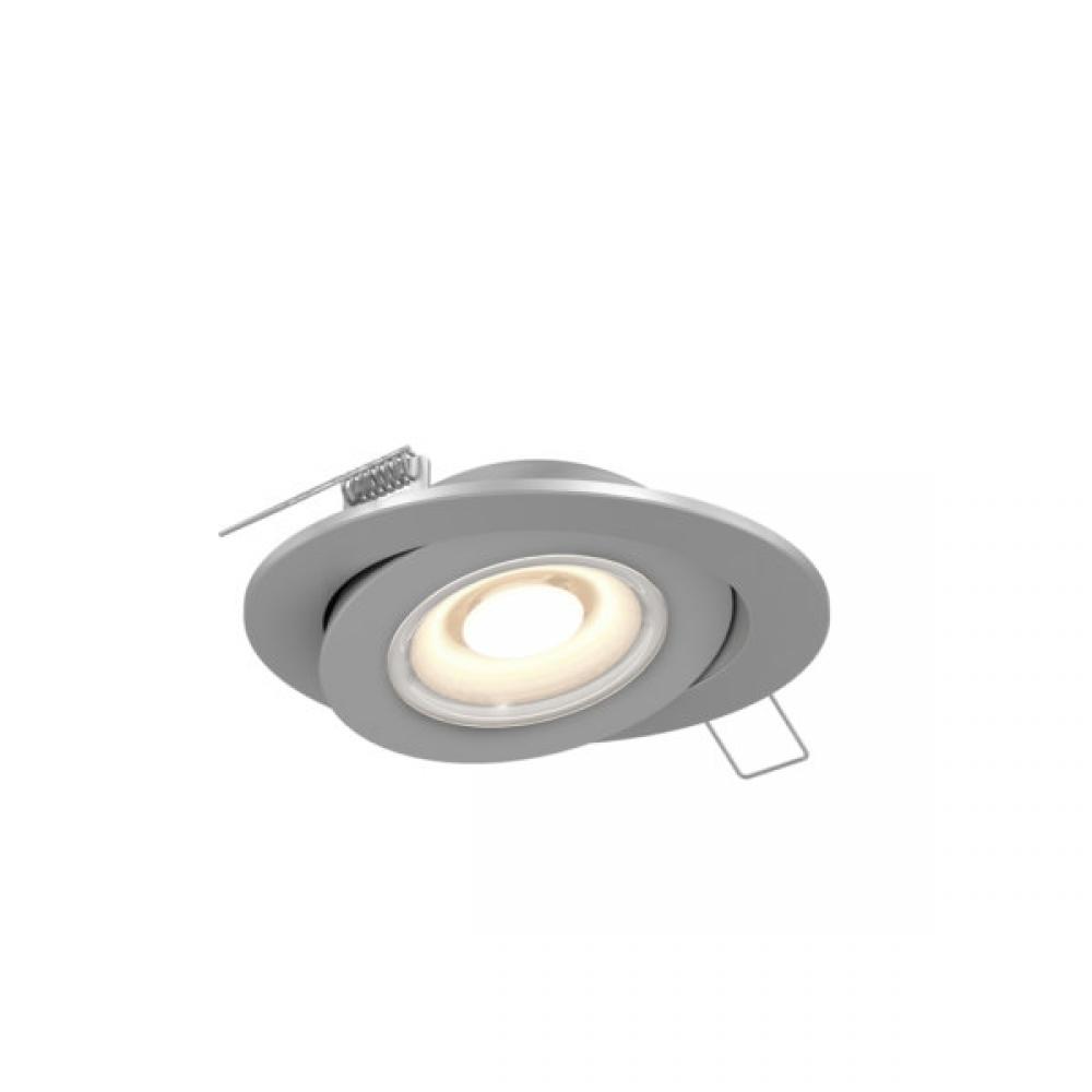 Multi CCT Flat LED Recessed Gimbal - universal 120V-347V, 0-10V dimming