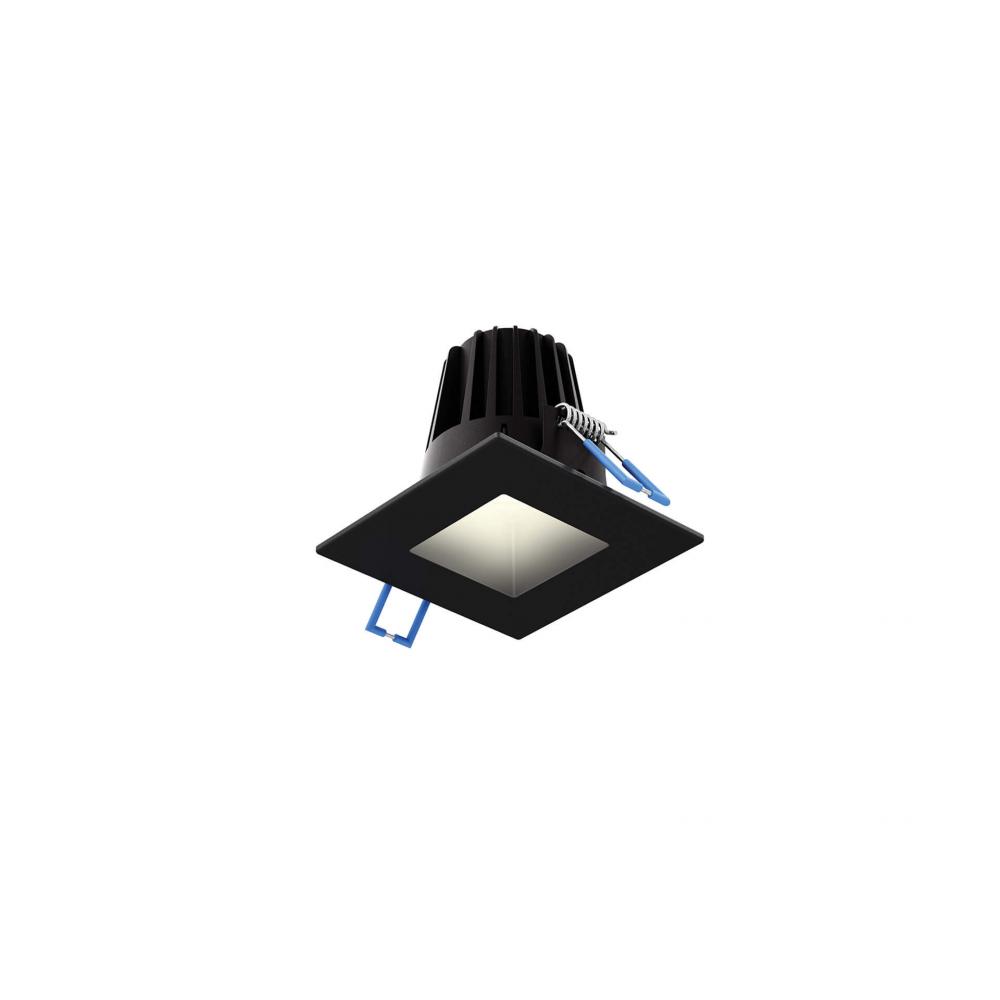 Square regressed recessed light - universal 120V-347V, 0-10V dimming