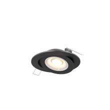 Dals FGM4-CC-V-BK - Multi CCT Flat LED Recessed Gimbal - universal 120V-347V, 0-10V dimming