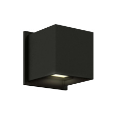 Dals LEDWALL001D-BK - Square LED wall sconce
