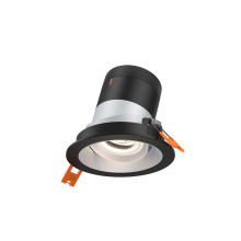 Dals RC03-CC-20-GMBAZ-TBK - 3in Modular Downlight, 5CCT, 20 degree Beam Angle, Gimbal Reflector, Alzak, Black trim