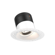 Dals RC04-CC-60-SLWH-TL - 4in Modular Downlight, 5CCT, 60 degree Beam Angle, Slope Ceiling, White,Trimless