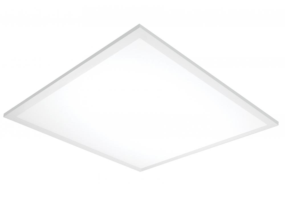 LED Flat Panel Fixture; 37 Watt; 2ft x 2ft; 3500K; 3800 Lumens; 100-277volt