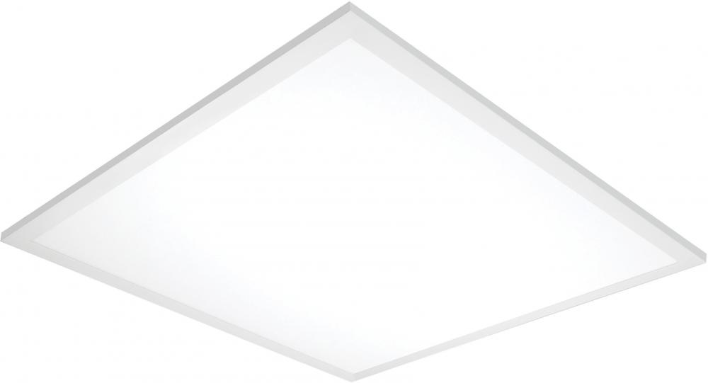 LED Flat Panel Fixture; 40W; 2 ft. x 2 ft.; 3500K; 120-347V