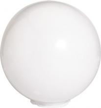 Nuvo 50/787 - 16 Inch White Acrylic Globe; 16 inch Diameter; 5-1/4 inch Fitter