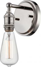 Nuvo 60/5415 - Vintage - 1 Light Sconce - Polished Nickel Finish