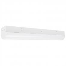 Nuvo 65/700R1 - 2 Foot LED Linear Strip Light; Field Selectable; White Finish