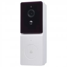 Nuvo 65/935 - Starfish; SMART Doorbell Security Camera; White Doorbell with Black Chime