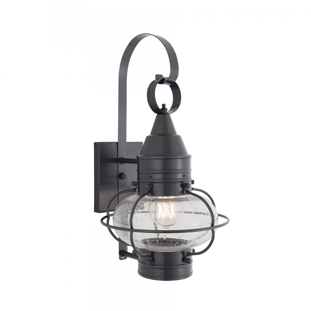 Classic Onion 16'' High 1-Light Outdoor Sconce - Gun Metal