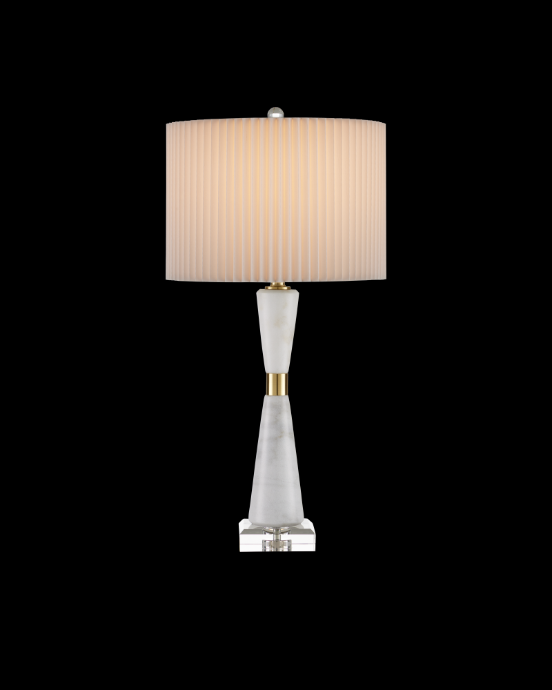 Edelmar White Table Lamp