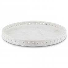 Currey 1200-0592 - Freya Large White Marble Tray