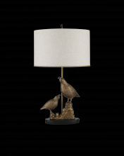 Currey 6000-0886 - Codorniz Brass Table Lamp