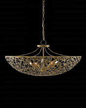 Currey 9000-0430 - Confetti Bowl Gold Chandelier