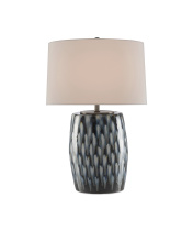 Currey 6000-0456 - Milner Blue Table Lamp
