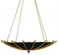 Currey 9000-0319 - Fontaine Black & Gold Chandeli