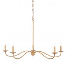 Currey 9000-0848 - Saxon Small Tan Chandelier