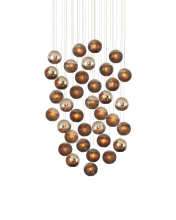 Currey 9000-1018 - Pathos 36-Light Round Multi-Drop Pendant