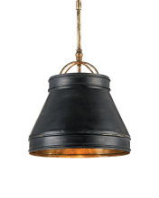 Currey 9868 - Lumley Black Pendant