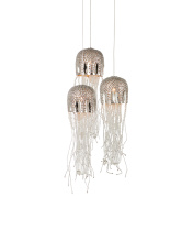 Currey 9000-1027 - Medusa 3-Light Round Multi-Drop Pendant