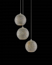 Currey 9000-0682 - Giro 3-Light Round Multi-Drop Pendant