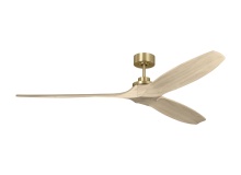 Visual Comfort & Co. Fan Collection 3CLNSM70BBSWWO - Collins Smart 70 - Burnished Brass