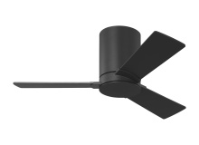 Visual Comfort & Co. Fan Collection 3RZHR32MBK - Rozzen 32 Hugger - Midnight Black